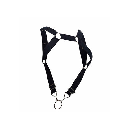 MOB - DNGEON HARNESS WITH STRAIGHT BACK BLACK ONE SIZE