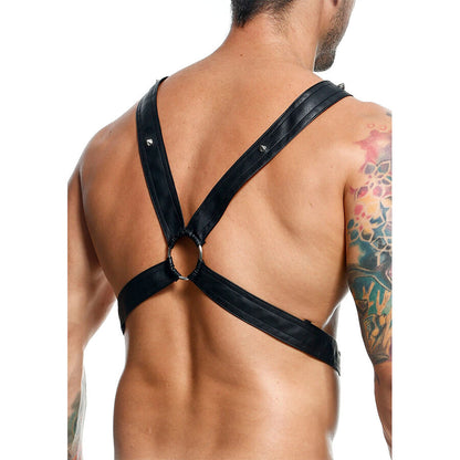 MOB - DNGEON CROSSED BLACK CHAIN HARNESS ONE SIZE