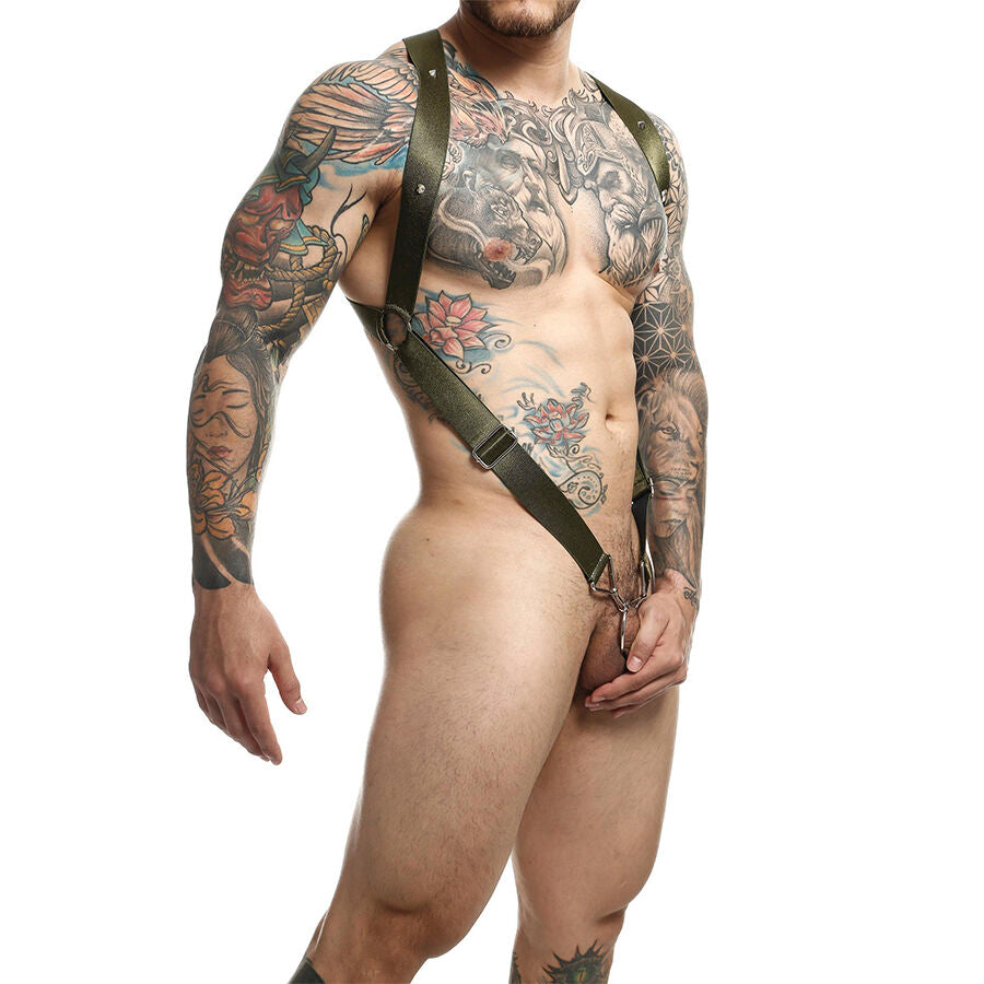 MOB - DNGEON KRYSSRYGGSELE GRØNN EN STØRRELSE