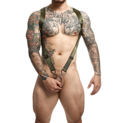 MOB - DNGEON GRØNN RETT RYGG SELE ÉN STØRRELSE