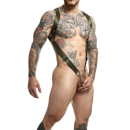 MOB - DNGEON GRØNN RETT RYGG SELE ÉN STØRRELSE