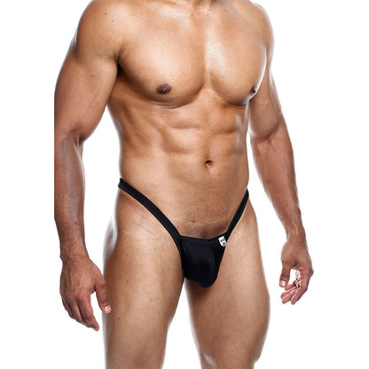 MOB - BLACK THONG SIZE XL