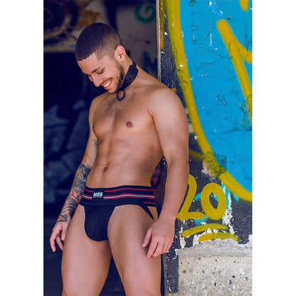 MOB - CLASSIC BLACK THONG SIZE L