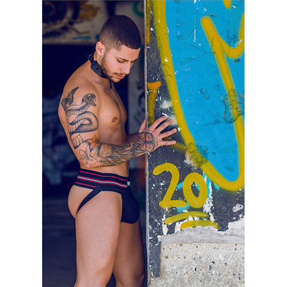 MOB - CLASSIC BLACK THONG SIZE L