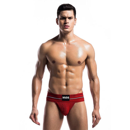 MOB - CLASSIC RED THONG SIZE XL