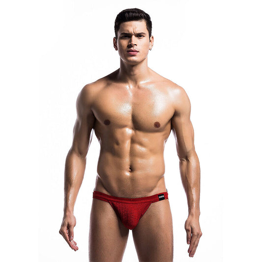 MOB - RED FETISH JOCKSTRAP SWIMSUIT SIZE XL
