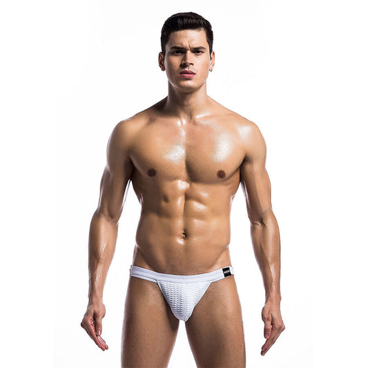 MOB - WHITE FETISH JOCKSTRAP SWIMSUIT SIZE S