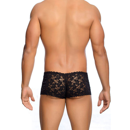 MOB - BLACK LACE BOXER SIZE L/XL