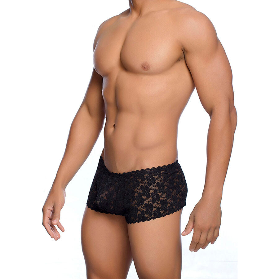 MOB - BLACK LACE BOXER SIZE L/XL
