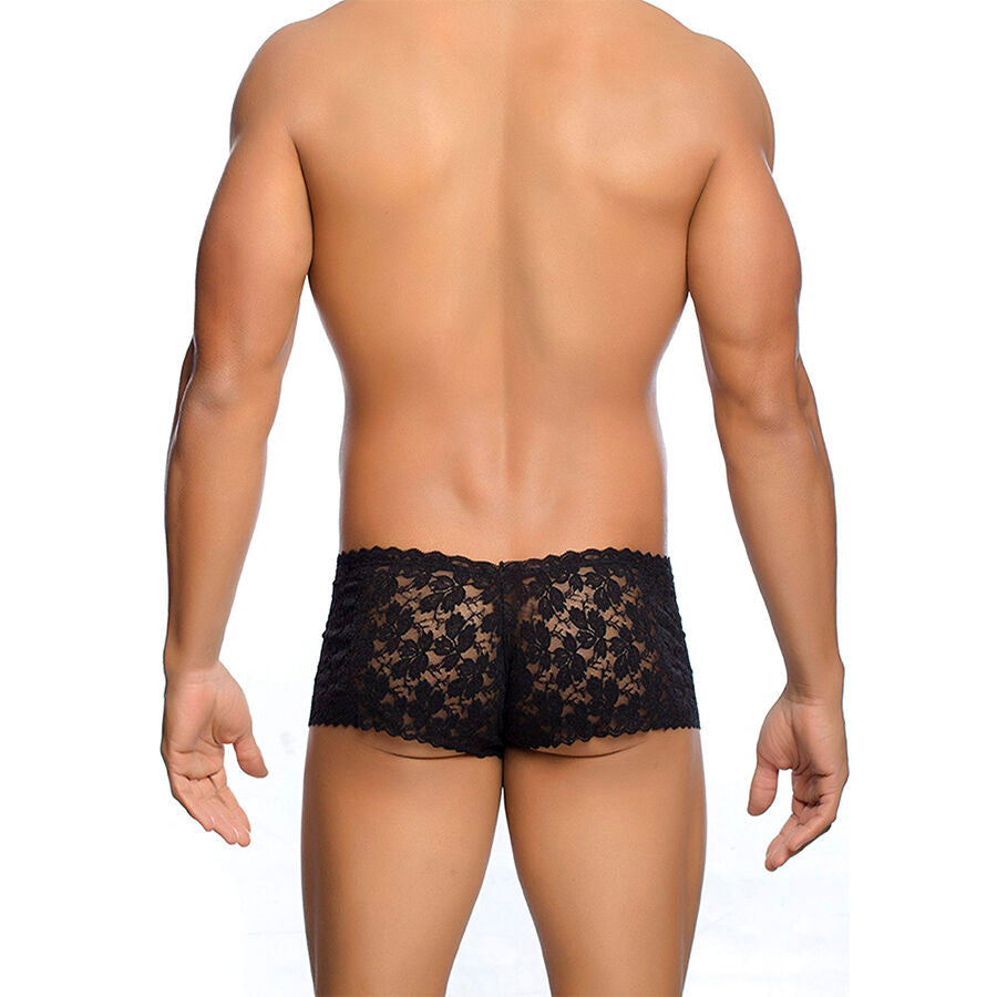 MOB - BLACK LACE BOXER SIZE S/M