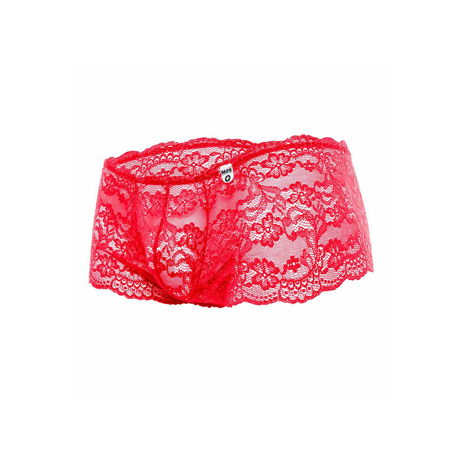 MOB - RED LACE BOXER SIZE S/M