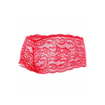MOB - RED LACE BOXER SIZE S/M
