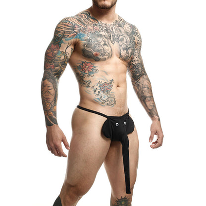 MOB - BLACK ELEPHANT THONG ONE SIZE