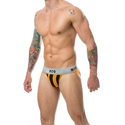 MOB - CLASSIC JOCK STRIPE ORANGE SIZE M