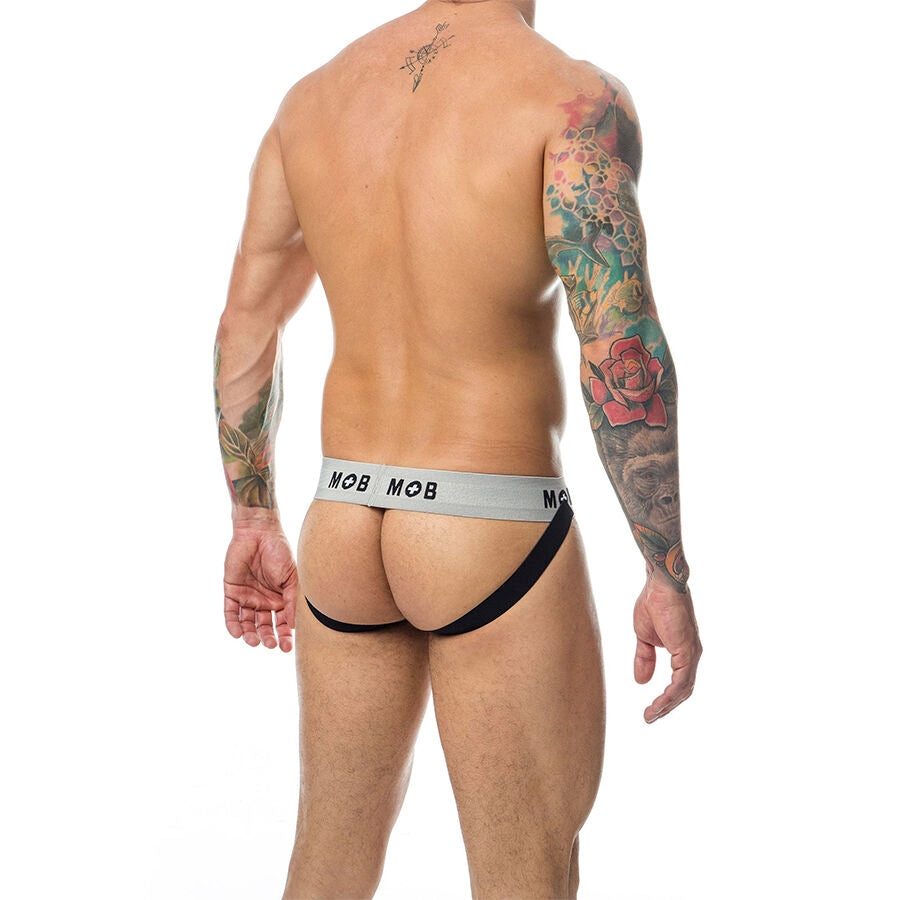 MOB - CLASSIC STRIPE WHITE JOCK SIZE XL
