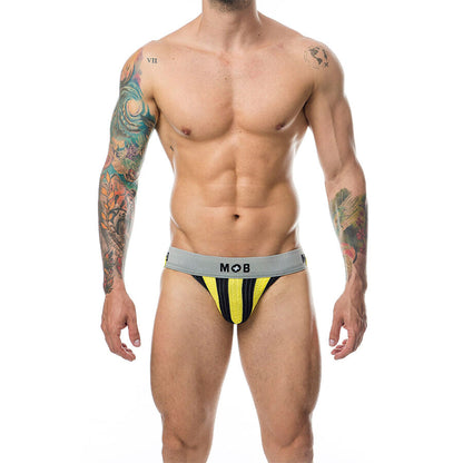 MOB - CLASSIC JOCK STRIPE YELLOW SIZE S