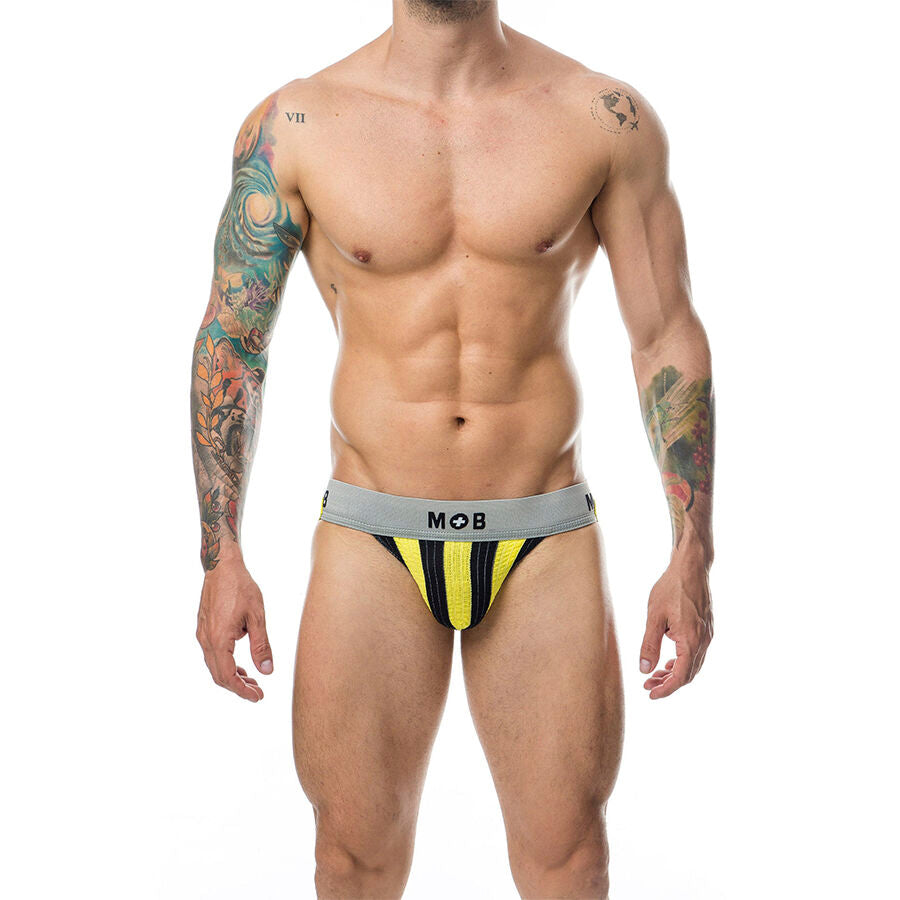 MOB - CLASSIC JOCK STRIPE YELLOW SIZE S