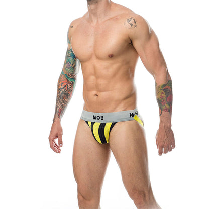 MOB - CLASSIC JOCK STRIPE YELLOW SIZE M