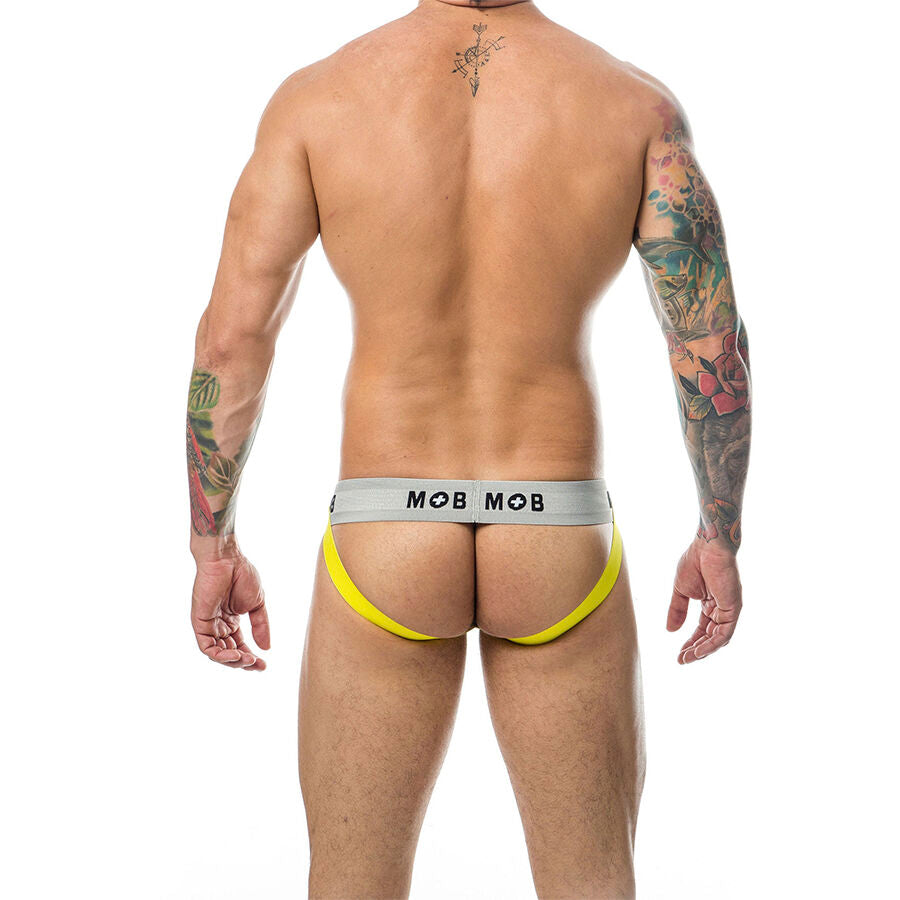 MOB - CLASSIC JOCK STRIPE YELLOW SIZE XXL