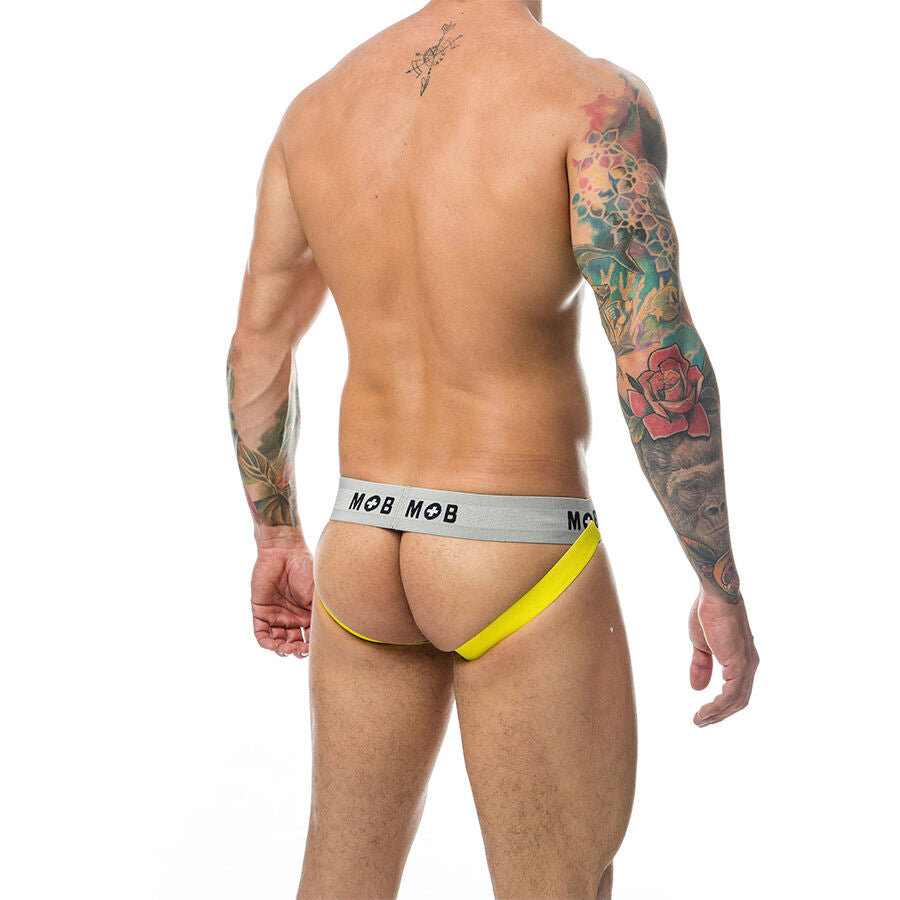 MOB - CLASSIC JOCK STRIPE YELLOW SIZE XXL