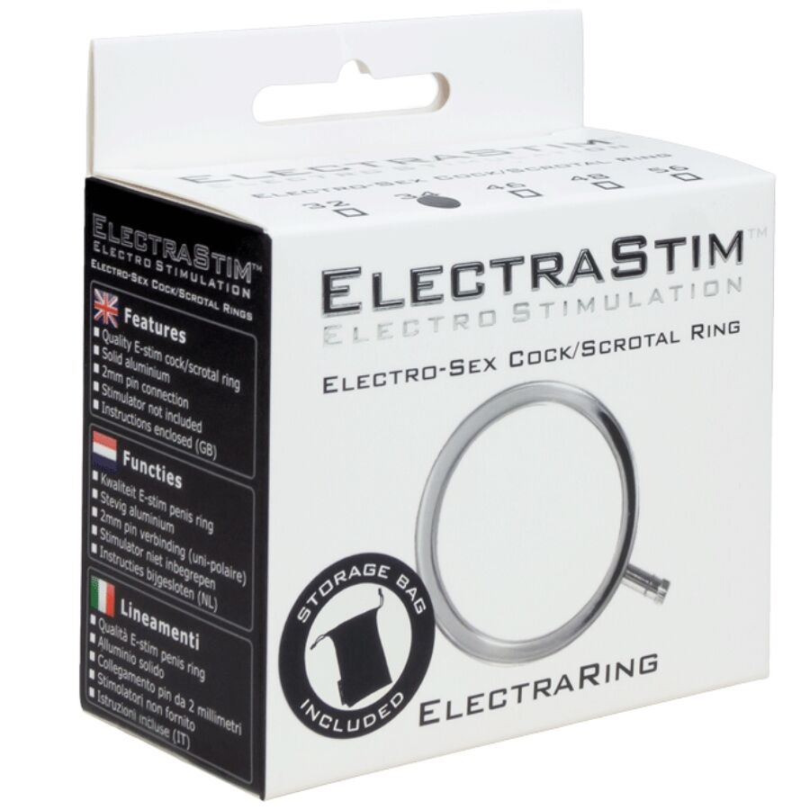 ELECTRASTIM - ELECTRARINGS METALLPENISRING 34 MM