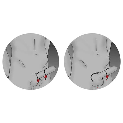 ELECTRASTIM - PRESTIGE ELECTRA LOOPS JUSTERBARE KUKRINGER SVART