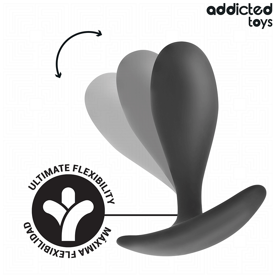 AVHENGIGHETSLEKE - SETT MED 3 ANALPLUGG SILIKON MODELL 2