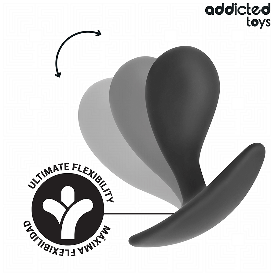 AVHENGIGHETSLEKE - SETT MED 3 ANALPLUGG SILIKON MODELL 3