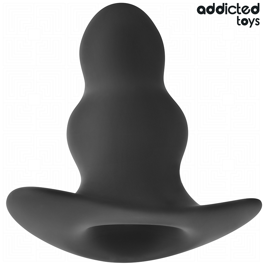 ADDICTED TOYS - HOLLOW ANAL PLUG SILICONE SIZE XXL 15.2 CM