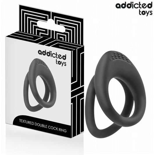 ADDICTED TOYS - DOUBLE TEXTURED PENIS RING