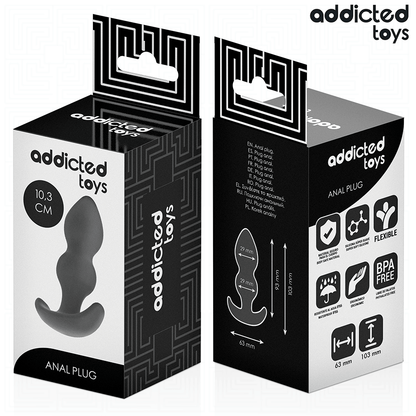 ADDICTED TOYS - ANAL PLUG SILICONE SIZE S 10.3 CM