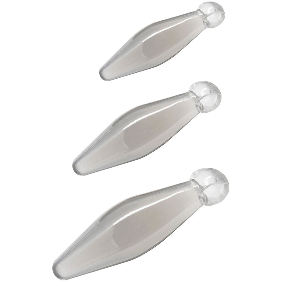 TOYJOY - ANALLEKK 3-DELERS TRANSPARENT FINGERRIMMER
