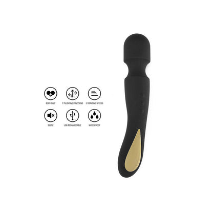 TOYJOY - LIGHT ZENITH WAND MASSAGER BLACK