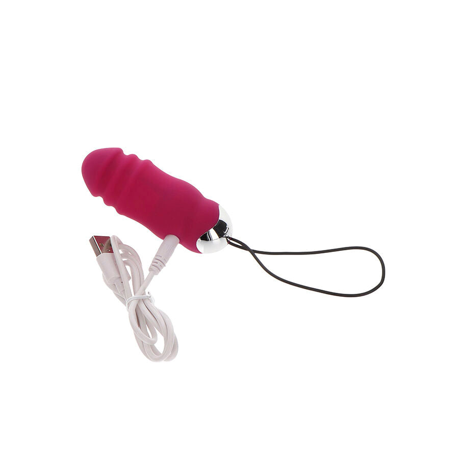 TOYJOY - HAPPINESS SUNN SIDE UP AND DOWN VIBRATOR REMOTE CONTROL FUCHSIA