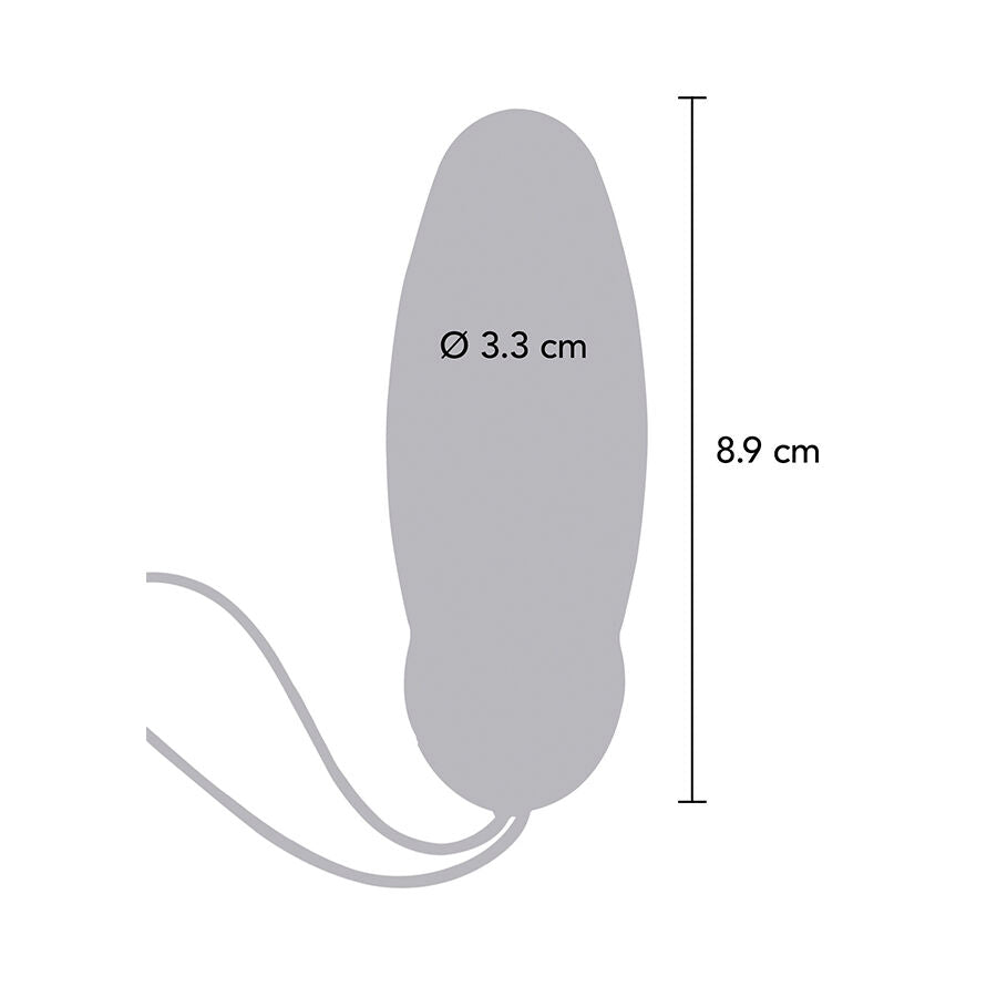 TOYJOY - HAPPINESS I'M SO EGGCITED FJERNKONTROLLVIBRATOR BLÅ