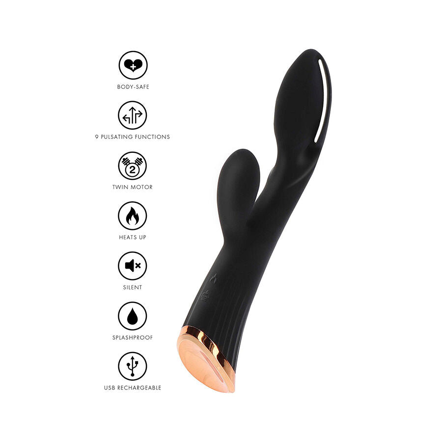 TOYJOY - IVY CASSIA EKSTRA INTENS VIBRATOR KLITORISSTIMULATOR SVART