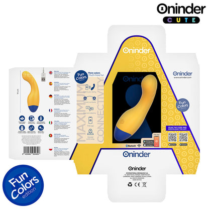 ONINDER CUTE - LOVE BUDDY MASTER G-PUNKTVIBRATOR - GRATIS VERDENSOMSPENNENDE APP