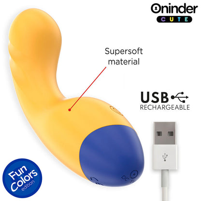 ONINDER CUTE - LOVE BUDDY MASTER G-PUNKTVIBRATOR - GRATIS VERDENSOMSPENNENDE APP