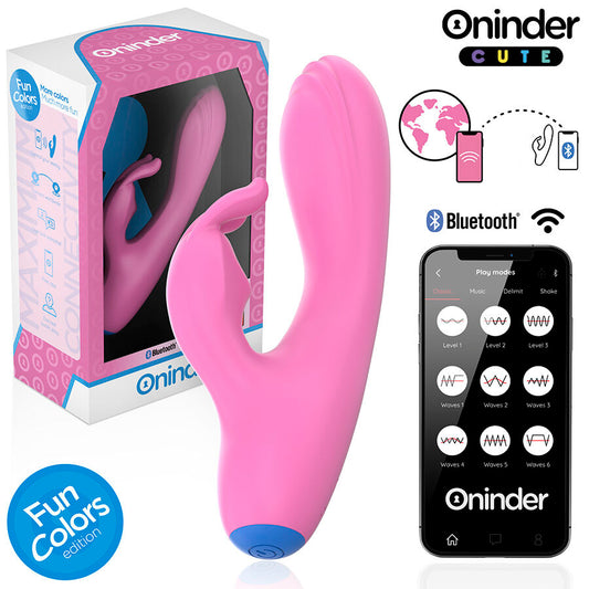 ONINDER CUTE - LOVE BUNNY VIBRATOR G-SPOT CLITORIS - FREE WORLDWIDE APP