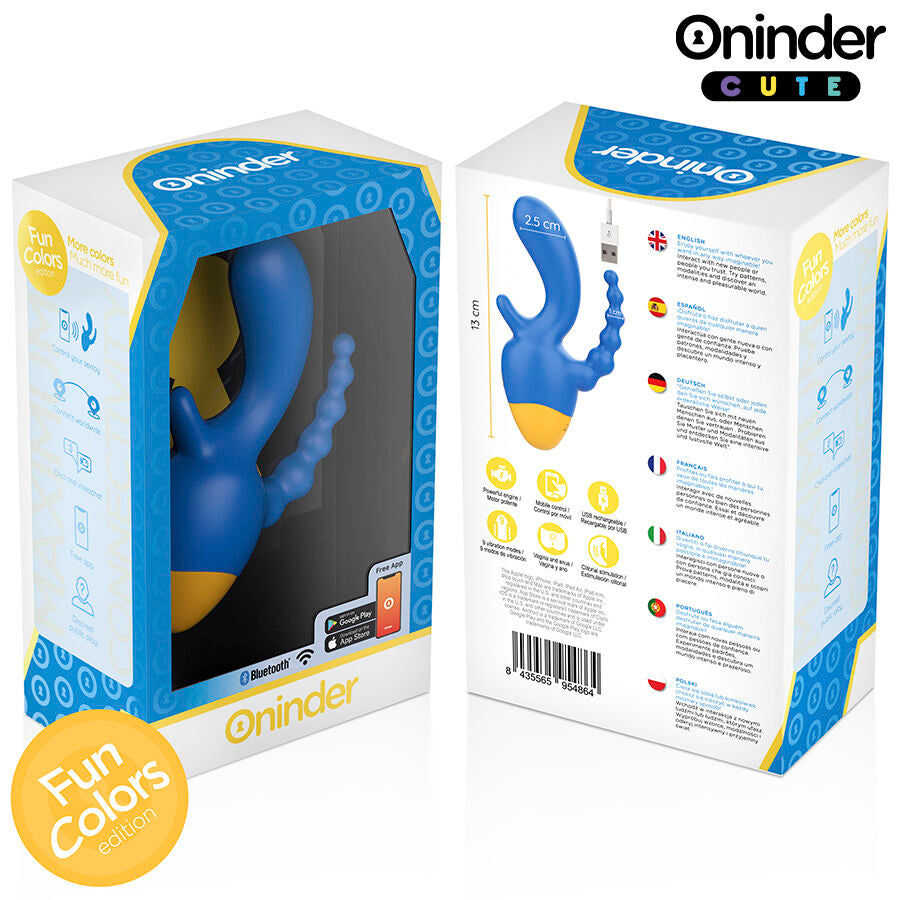 ONINDER SØT - ELSK 3-SOME TRIPPELVIBRATOR - GRATIS VERDENSOMSPENNENDE APP