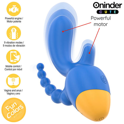 ONINDER SØT - ELSK 3-SOME TRIPPELVIBRATOR - GRATIS VERDENSOMSPENNENDE APP