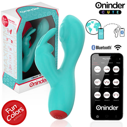 ONINDER CUTE - LOVE BUNNY G-SPOT CLITORAL VIBRATOR - FREE WORLDWIDE APP