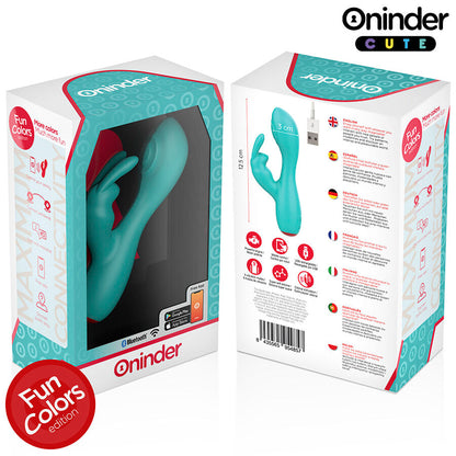ONINDER CUTE - LOVE BUNNY G-SPOT CLITORAL VIBRATOR - FREE WORLDWIDE APP