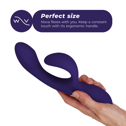 WE-VIBE - NOVA 3 KANINVIBRATOR MIDNATT BLÅ