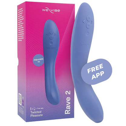 WE-VIBE - RAVE 2 G-PUNKTSVIBRATOR BLÅ