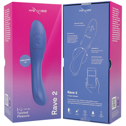 WE-VIBE - RAVE 2 G-PUNKTSVIBRATOR BLÅ
