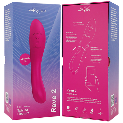 WE-VIBE - RAVE 2 G-PUNKTSVIBRATOR ROSA