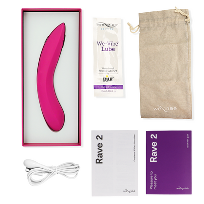 WE-VIBE - RAVE 2 G-PUNKTSVIBRATOR ROSA