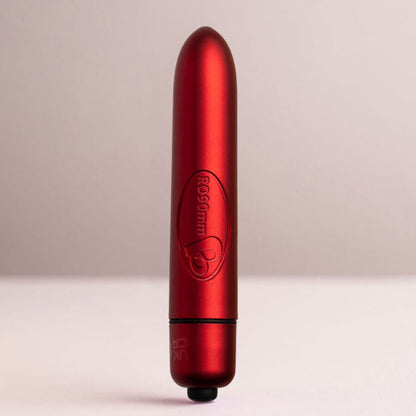 ROCKS-OFF - RO-90 SCARLET VELVET VIBRATING BULLET RED