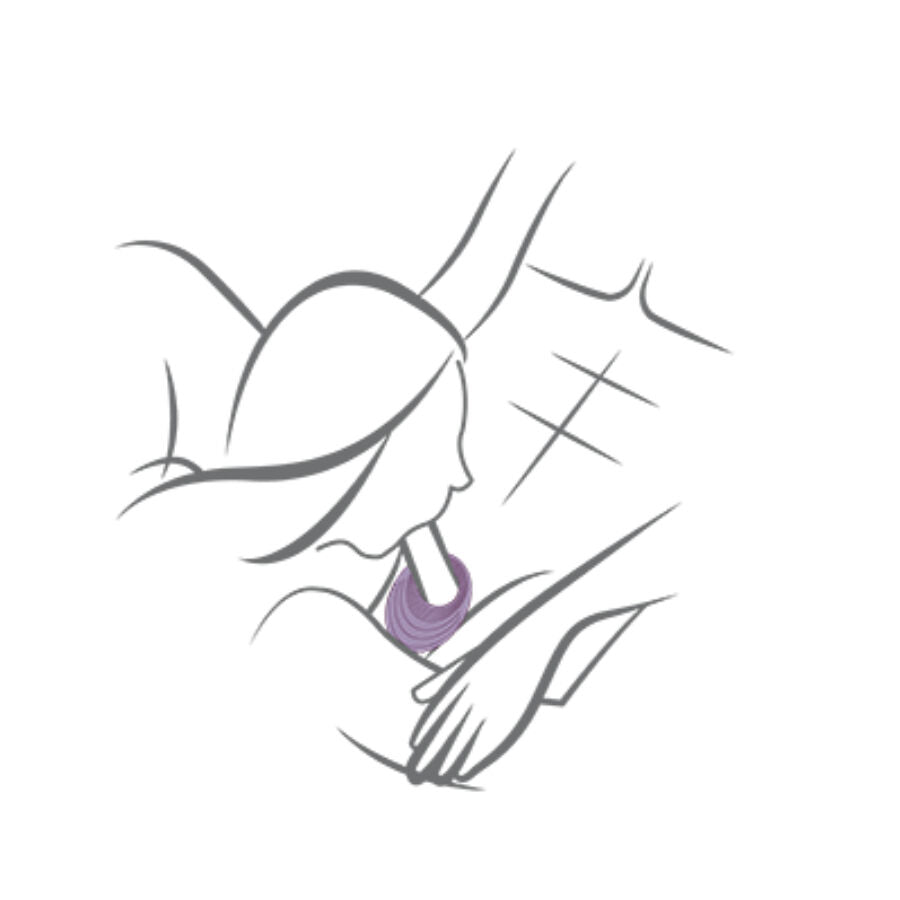 ROCKS-OFF - SPIRE SVART VIBRERENDE PENISRING